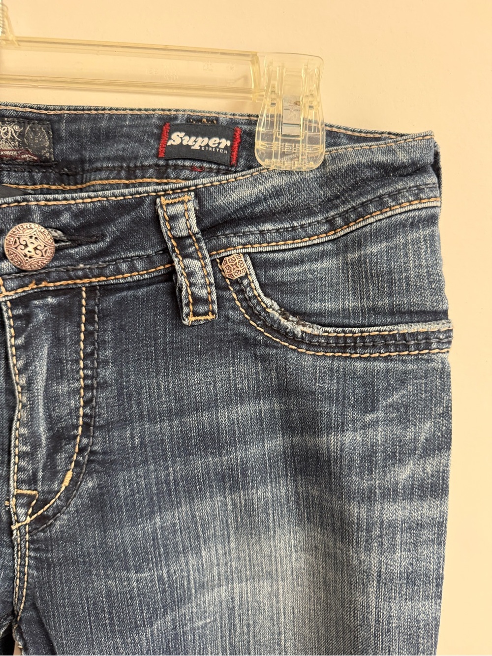 Women’s Dark Blue Slim Fit Jeans - Picture 5 of 11